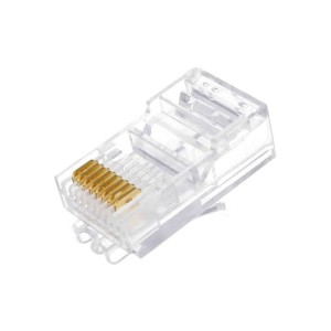 CONECTOR RJ45 MACHO CAT 6- E PLUS